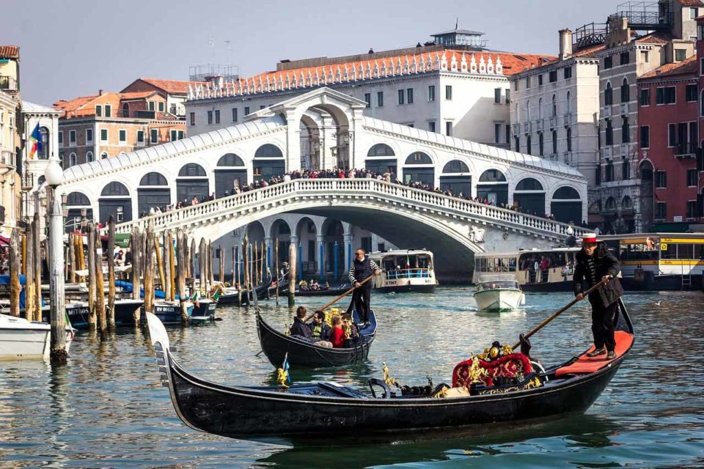 Gondolas at Bacino di San Marco